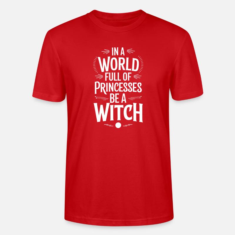 Be different, be magical! - Stanley/Stella CRAFTER Unisex Organic T-Shirt - red