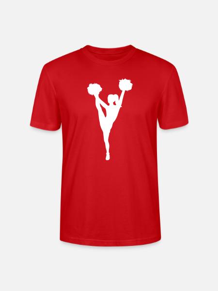 Cheerleader - Stanley/Stella Unisex Bio-T-Shirt CRAFTER - Rot