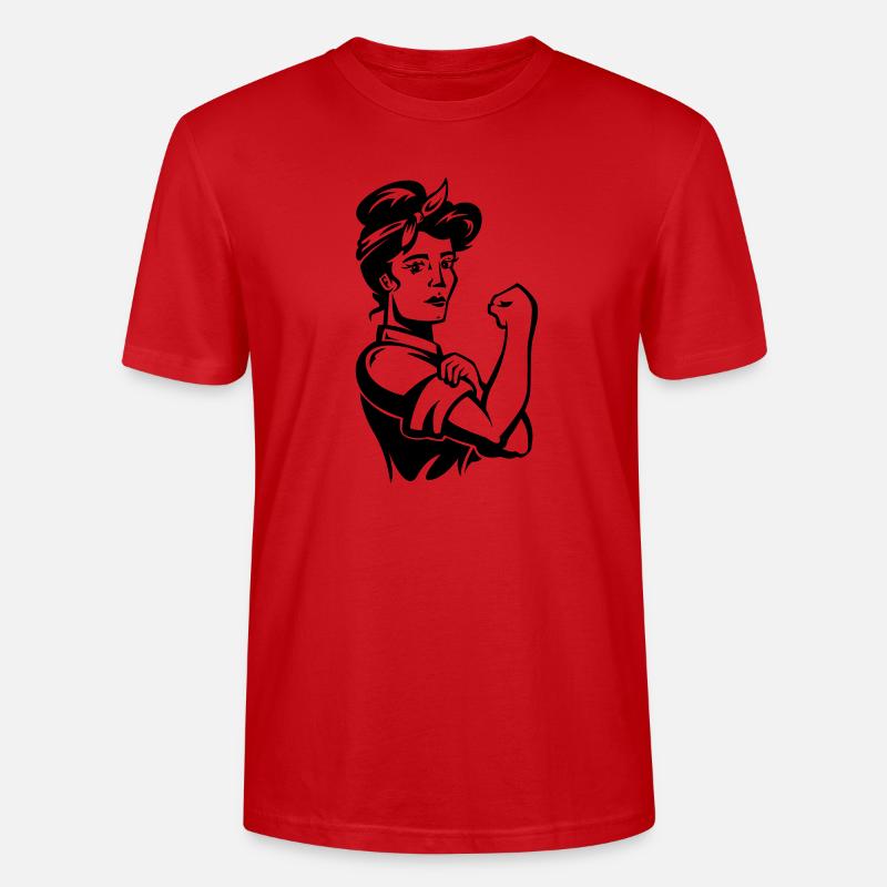 we can do it - Stanley/Stella Unisex Bio-T-Shirt CRAFTER - Rot