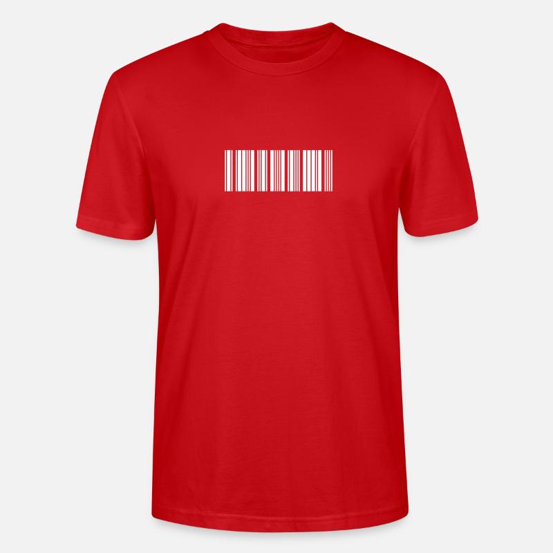 Barcode - Stanley/Stella Unisex Bio-T-Shirt CRAFTER - Rot