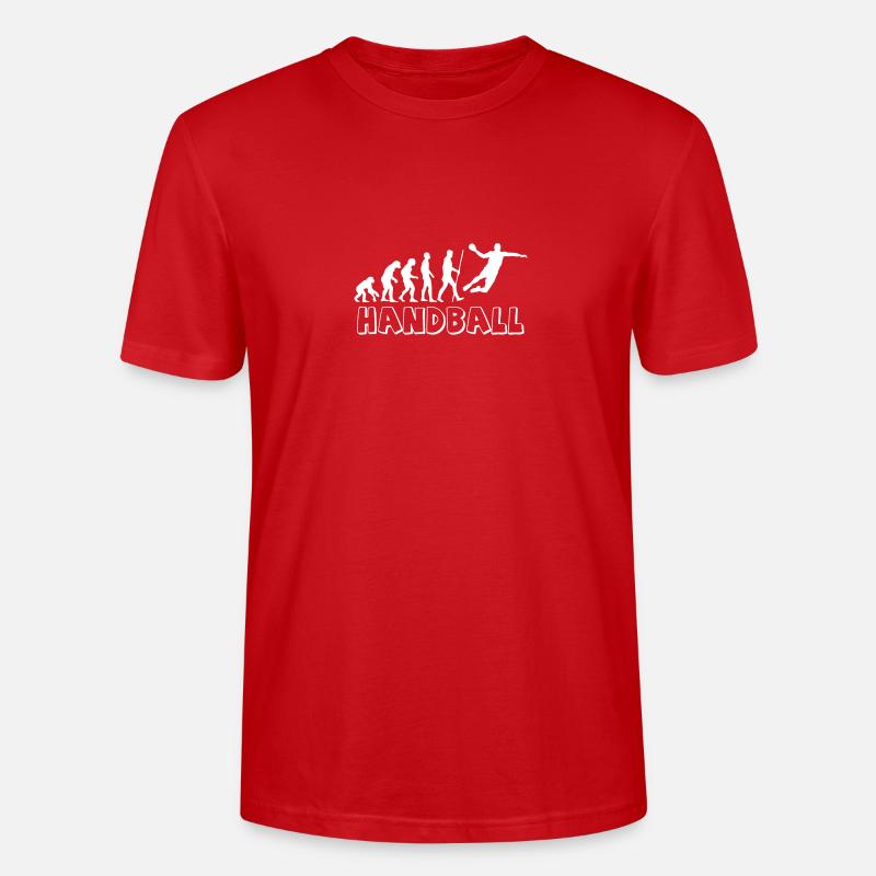 Handball Evolution - T-shirt bio CRAFTER Stanley Stella Unisexe - rouge