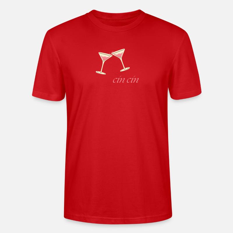 Cin cin - Stanley/Stella Unisex Bio-T-Shirt CRAFTER - Rot