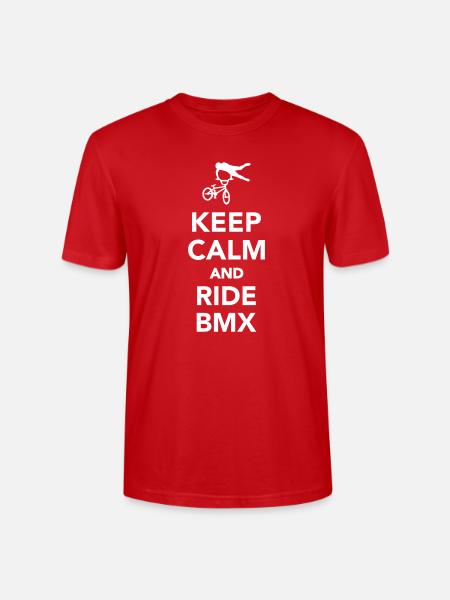 BMX - Stanley/Stella Unisex Bio-T-Shirt CRAFTER - Rot