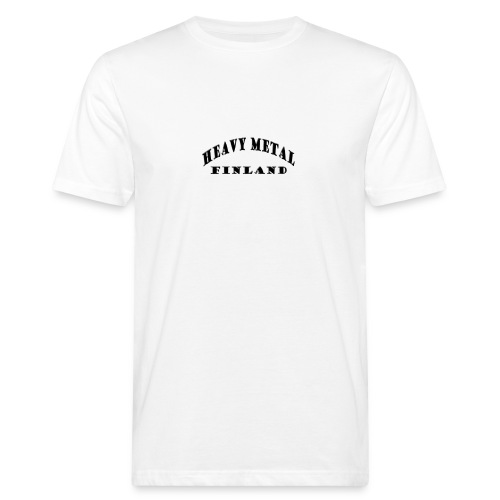 Heavy metal finland - Miesten luonnonmukainen t-paita
