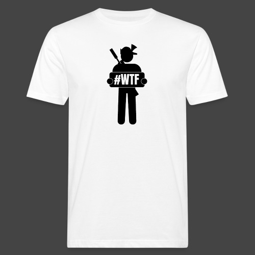 wtfman - Männer Bio-T-Shirt