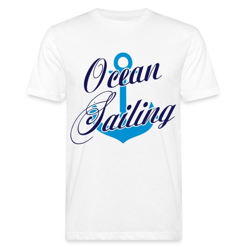 Ocean Sailing Anchor - Männer Bio-T-Shirt