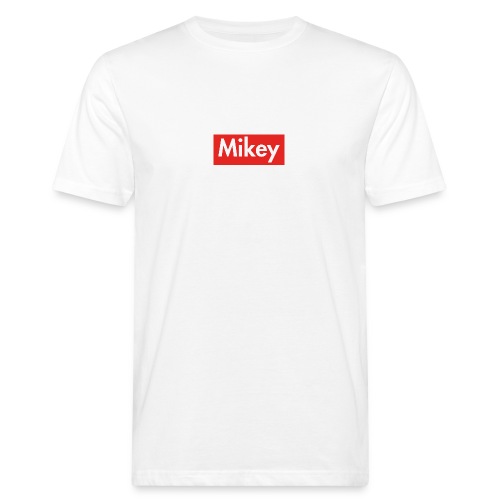 Mikey Box Logo - Men's Organic T-Shirt