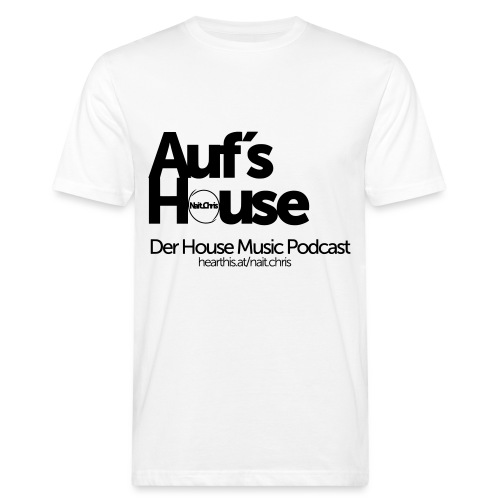 Auf´s House Podcast 1 - Männer Bio-T-Shirt