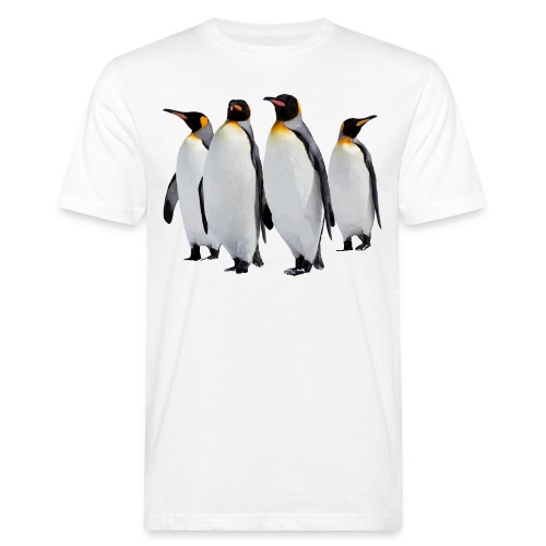 Pinguine - Männer Bio-T-Shirt