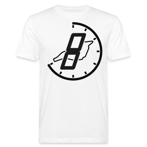 Official 8h Imola Logo - Männer Bio-T-Shirt