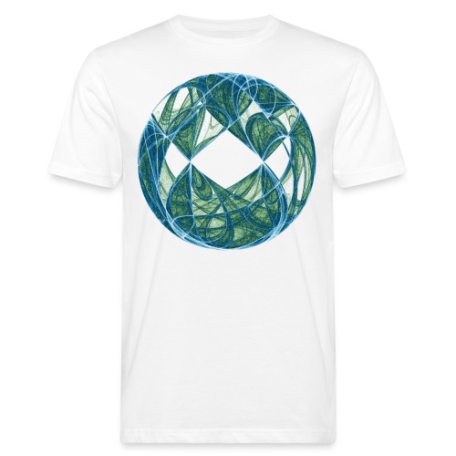 Harmonie im Ozean der Elemente 446oce - Männer Bio-T-Shirt