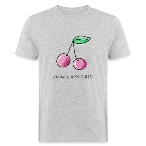 Fruit Puns n°1 Cherry Sweet - Männer Bio-T-Shirt