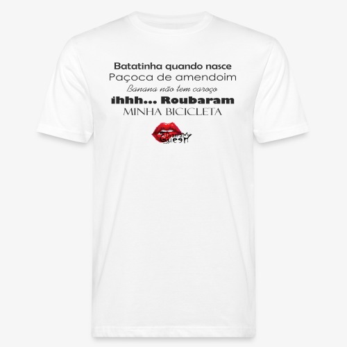 Minha bibicleta - Men's Organic T-Shirt