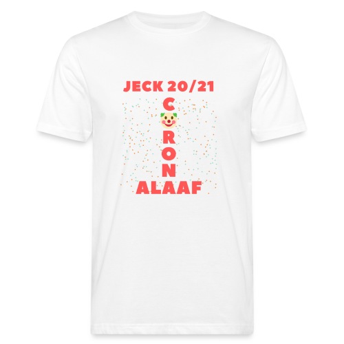 Corona Alaaf - Männer Bio-T-Shirt