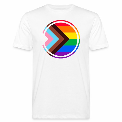 Circle Progressive Pride - Männer Bio-T-Shirt