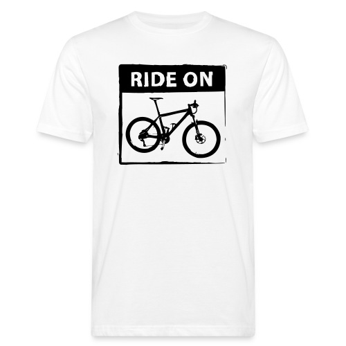 Ride On MTB 1 Color - Männer Bio-T-Shirt