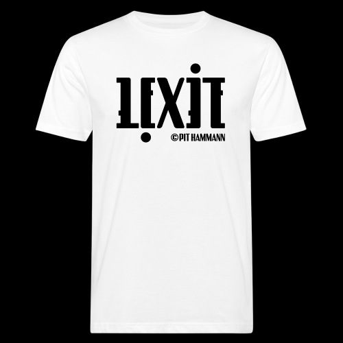 Ambigramm Lexie 01 Pit Hammann - Männer Bio-T-Shirt