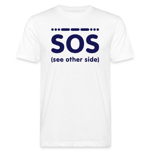 SOS - Mannen Bio-T-shirt