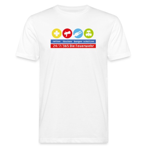 RLBS Logo neu - Männer Bio-T-Shirt