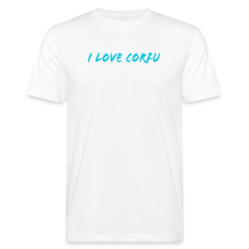 I Love Corfu Griechenland - Männer Bio-T-Shirt