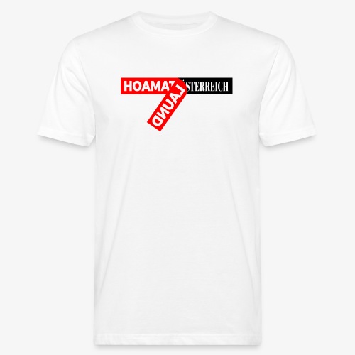 hoamatlaund tagloose und Österreich - Männer Bio-T-Shirt