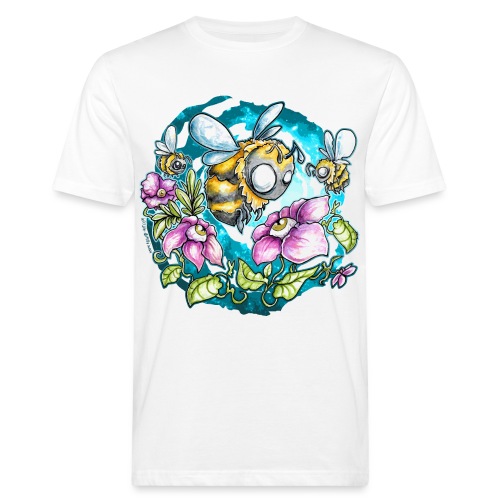 bumblebees von Absurd Art - Männer Bio-T-Shirt