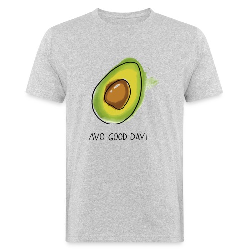 Fruit Puns n°2 Avo Good Day, Avocado - Männer Bio-T-Shirt