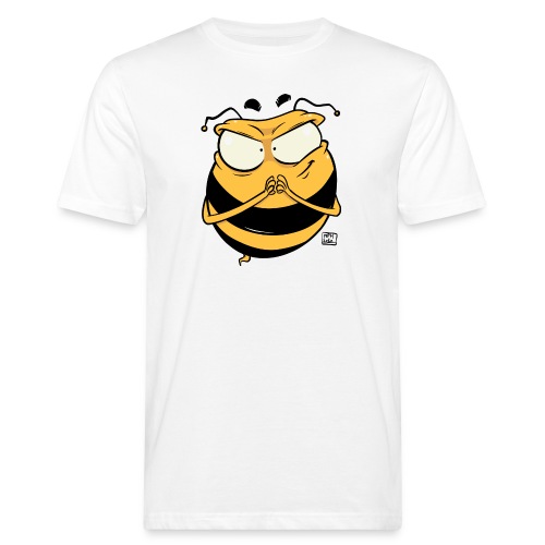 Biene fies - Männer Bio-T-Shirt