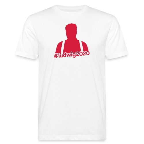Ludwig Silhouette - Männer Bio-T-Shirt