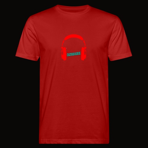 rote kopfhörer - Männer Bio-T-Shirt