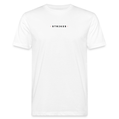 Strikes Basic T - small logo - Mannen Bio-T-shirt