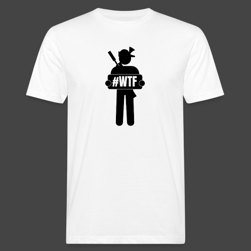 wtfman - Männer Bio-T-Shirt