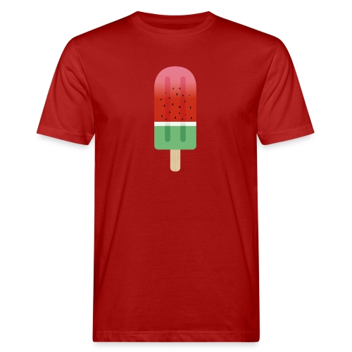 Melonen Eis - Männer Bio-T-Shirt