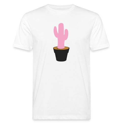 Kaktus - Männer Bio-T-Shirt