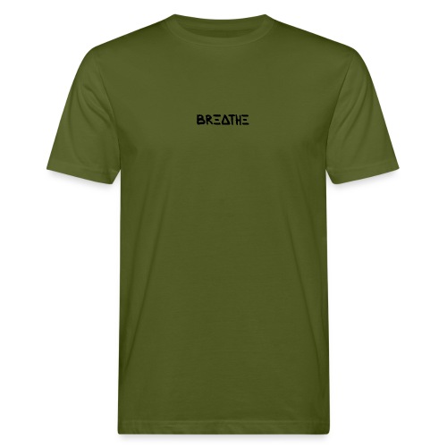 BREATHE | black / schwarz - Men's Organic T-Shirt