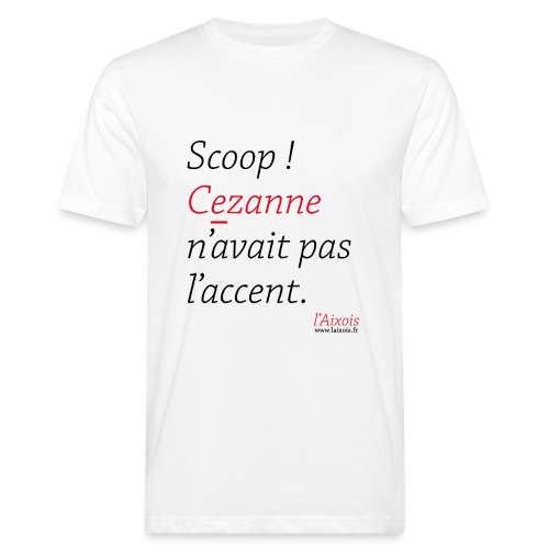 CEZANNE SANS ACCENT - T-shirt bio Homme