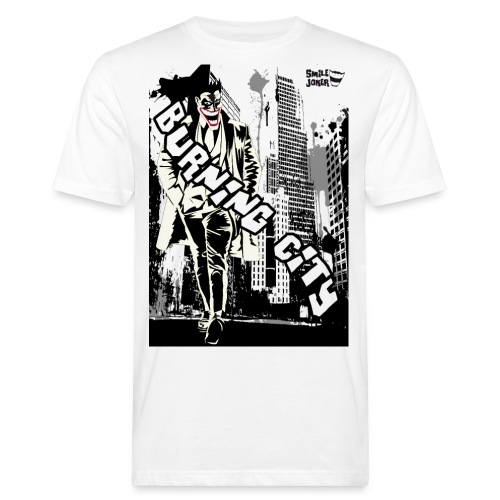 Burnig City - Camiseta ecológica hombre