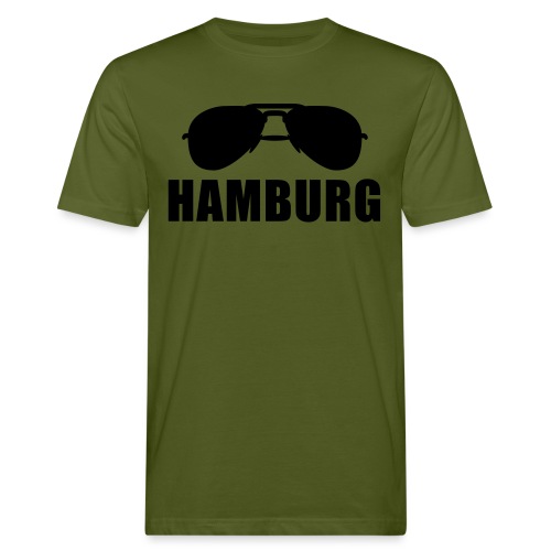 Coole Hamburg Sonnenbrille - Männer Bio-T-Shirt