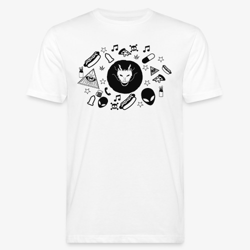 TRIPPY - Mannen Bio-T-shirt