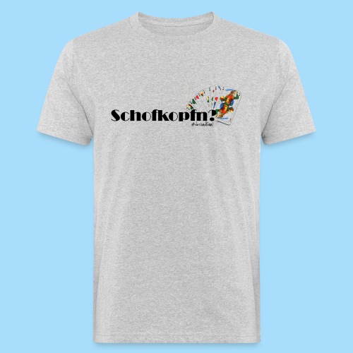 Schofkopfn - Männer Bio-T-Shirt