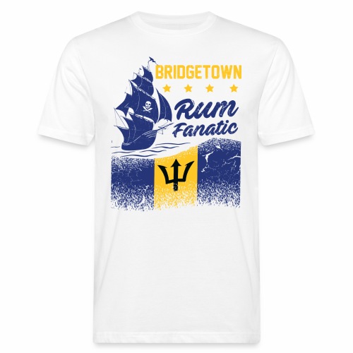 T-shirt Rum Fanatic - Bridgetown - Barbados - Ekologiczna koszulka męska