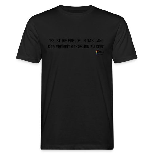 Land der Freiheit - Männer Bio-T-Shirt