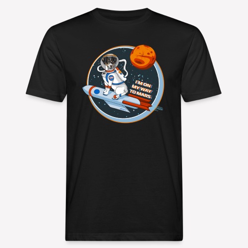 Astrodog - Männer Bio-T-Shirt