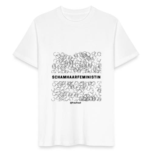 Schamhaarfeministin - Männer Bio-T-Shirt