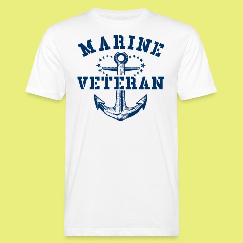 Marine Veteran - Männer Bio-T-Shirt