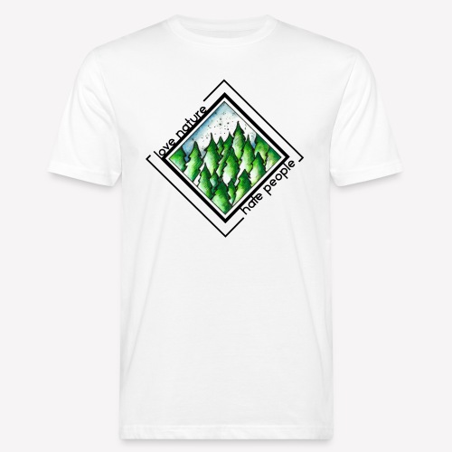 Love Nature - Økologisk T-skjorte for menn