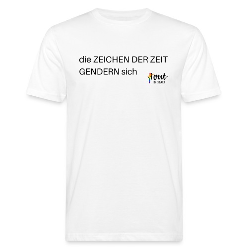 ZEICHEN DER ZEIT - Männer Bio-T-Shirt