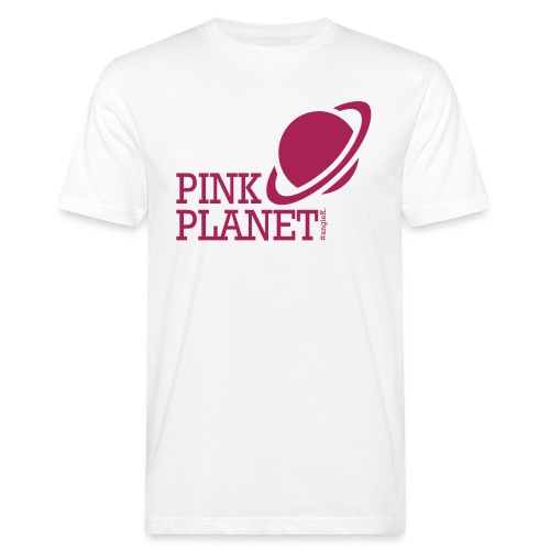 pink_planet collection - Männer Bio-T-Shirt