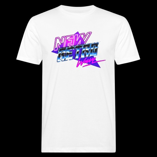 New Retro Wave - Mannen Bio-T-shirt