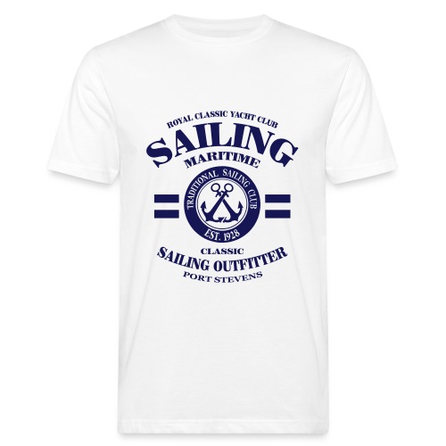Maritime Sailing - Männer Bio-T-Shirt